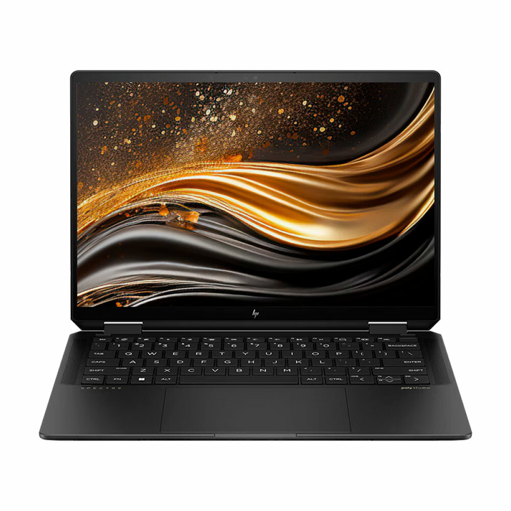 Ноутбук HP Spectre X360 2024, 14" 100%DCI-P3 OLED 2.8K, U5-125H, 16ГБ/1ТБ, Русская клавиатура, Чёрный