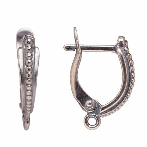 Швензы английский замок Классика посеребрение оксид 2569 Хорошие Вещи 480₽