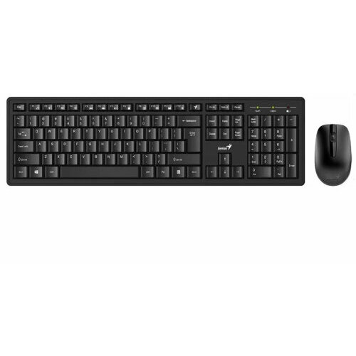 Клавиатура и мышь Genius Smart KM-8200 беспроводные черно-серый (31340003421)