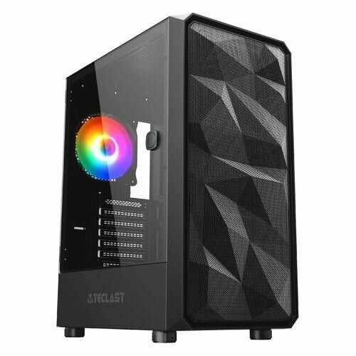 Компьютер TECLAST G01, Intel Core i3 12100F, DDR4 16ГБ, 512ГБ(SSD), NVIDIA GeForce RTX 3050 - 6 ГБ, Windows 11 Home, черный [g01 12100f16g5123050kru]