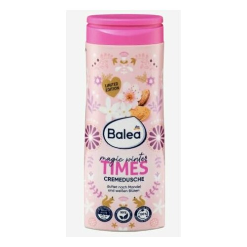 Balea Крем-гель для душа с ароматом миндаля и белых цветов 300 мл 659₽