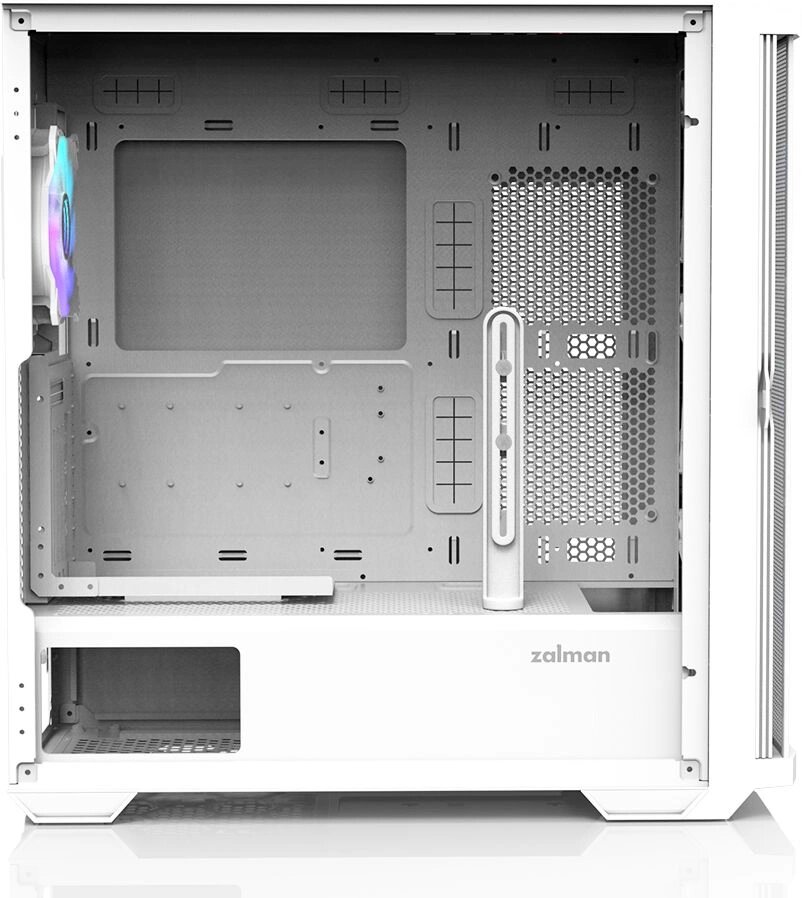 Корпус ATX Zalman white, без БП, окно, 2*USB3.0, USB 3.1 Type-C, audio - фото №19