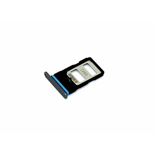 накладка силиконовая для xiaomi mi 10t xiaomi mi 10t pro карбон сталь серая Лоток SIM-карты для Xiaomi Mi 10T / 10T Pro черный