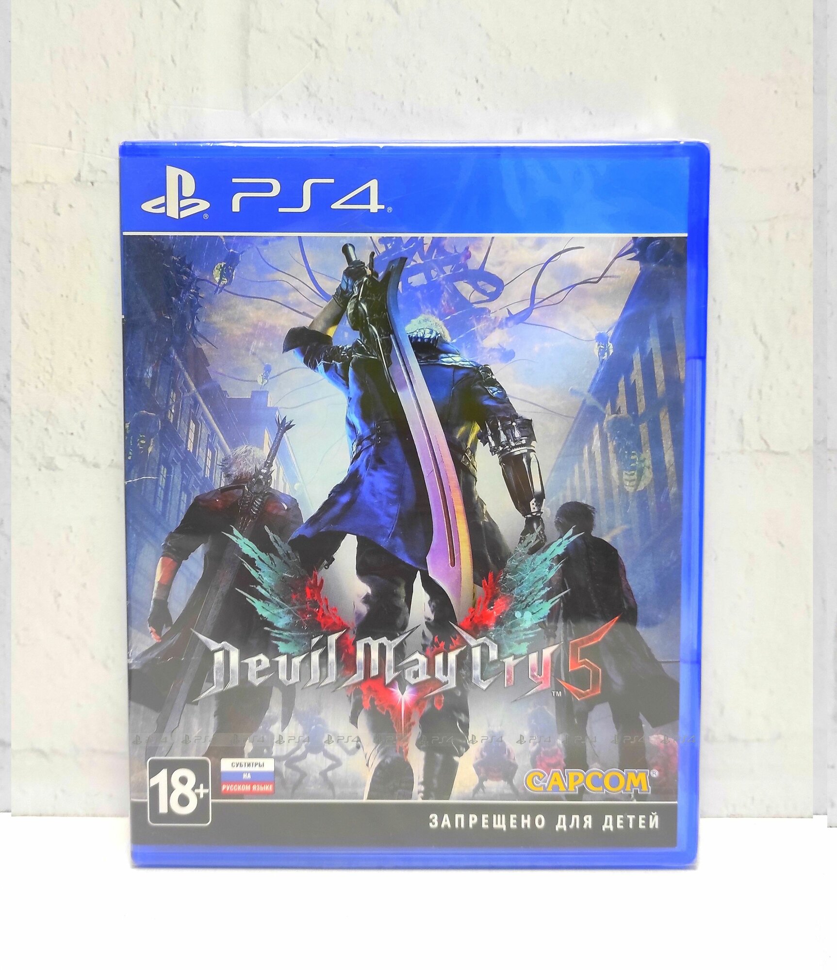 Devil May Cry 5 Русские субтитры Видеоигра на диске PS4 / PS5