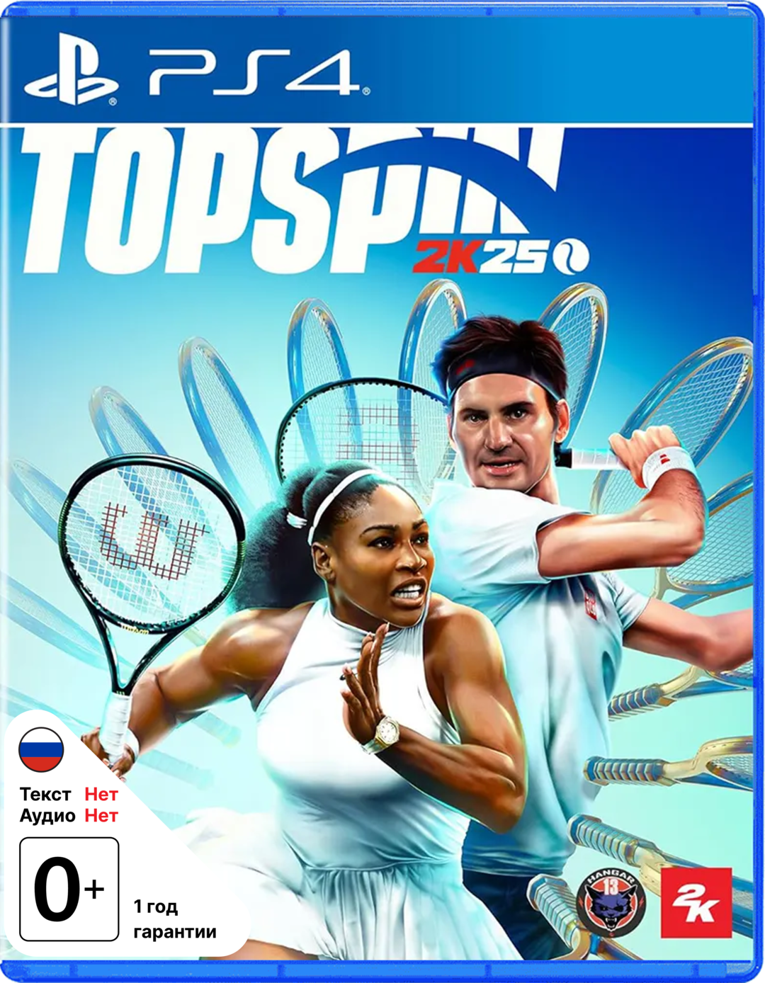 Игра TopSpin 2K25 (Playstation 4, PS4, английская версия)