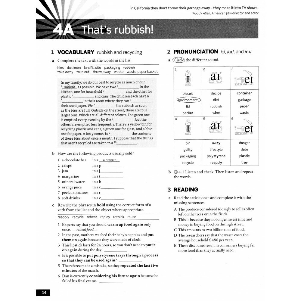 English File. Third Edition. Intermediate Plus. Workbook with Key - фото №7