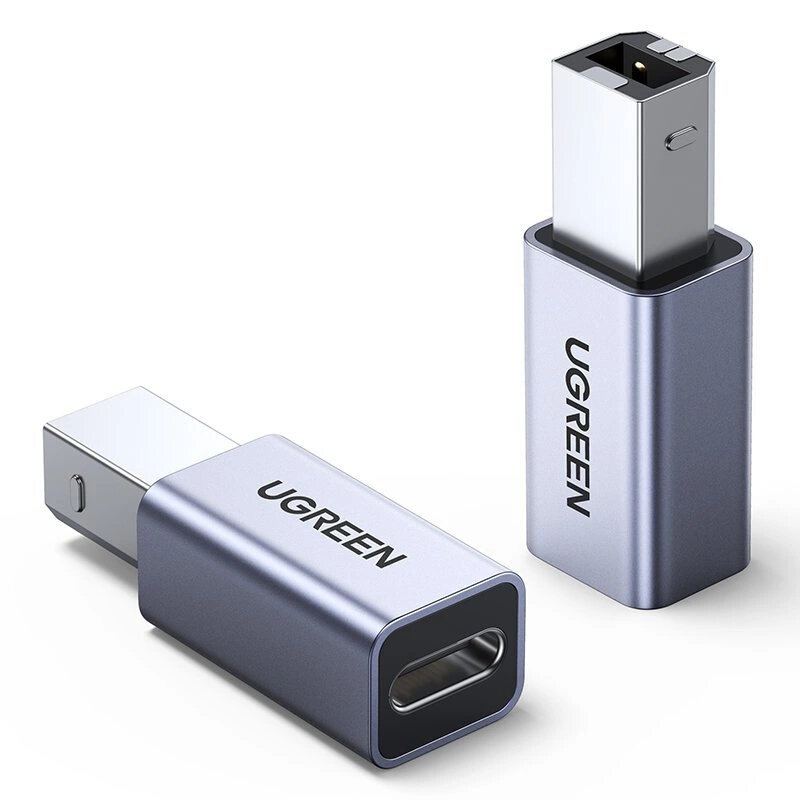 Аксессуар Ugreen US382 USB Type-C F - USB-B M 20120