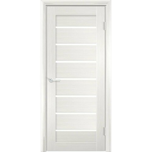 Межкомнатная дверь S18 Акация 80x200 (Комплект вместе с фурнитурой) Стекло сатинат