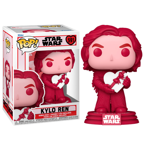 Фигурка Funko POP Kylo Ren из серии Star Wars Valentines 591 фигурка funko головотряс star wars pop kylo ren valentines edition 67612