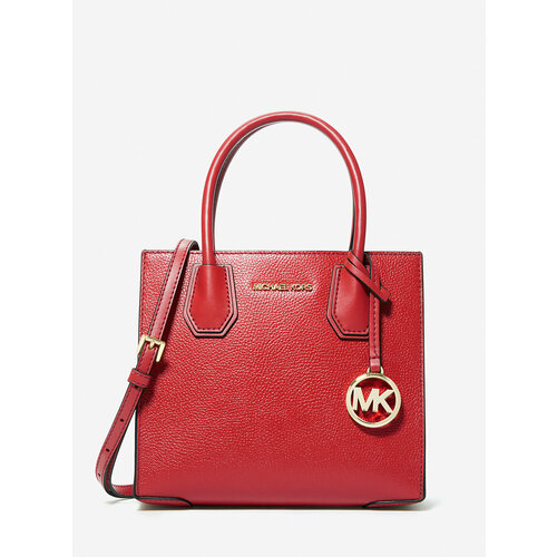 Сумка кросс-боди MICHAEL KORS 107604, фактура зернистая, красный