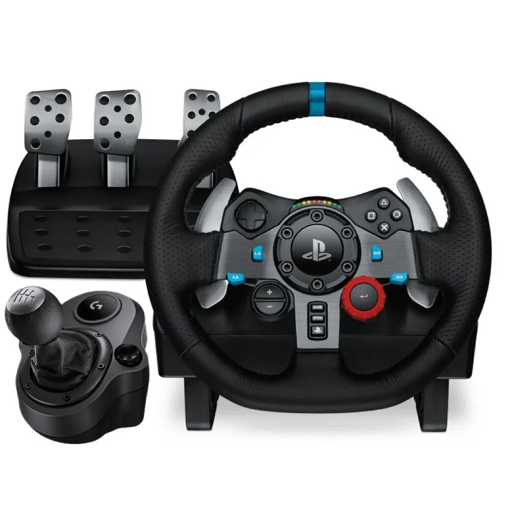 Игровой руль LOGITECH Driving Force G923 Руль + педаль + передач Shifter, для Xbox Series X/S/One/PC
