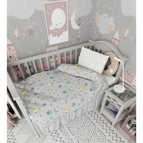 Детское постельное белье на резинке 120 х 60