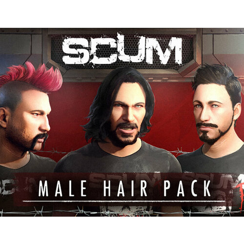 SCUM Male Hair Pack scum