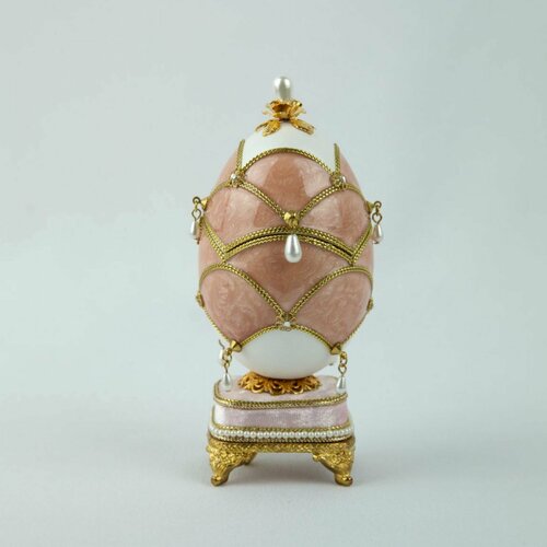 Музыкальная шкатулка яйцо для ювелирных украшений 5710₽