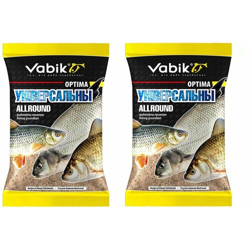 Прикормка VABIK Optima 1кг Универсальная 2 Упаковки