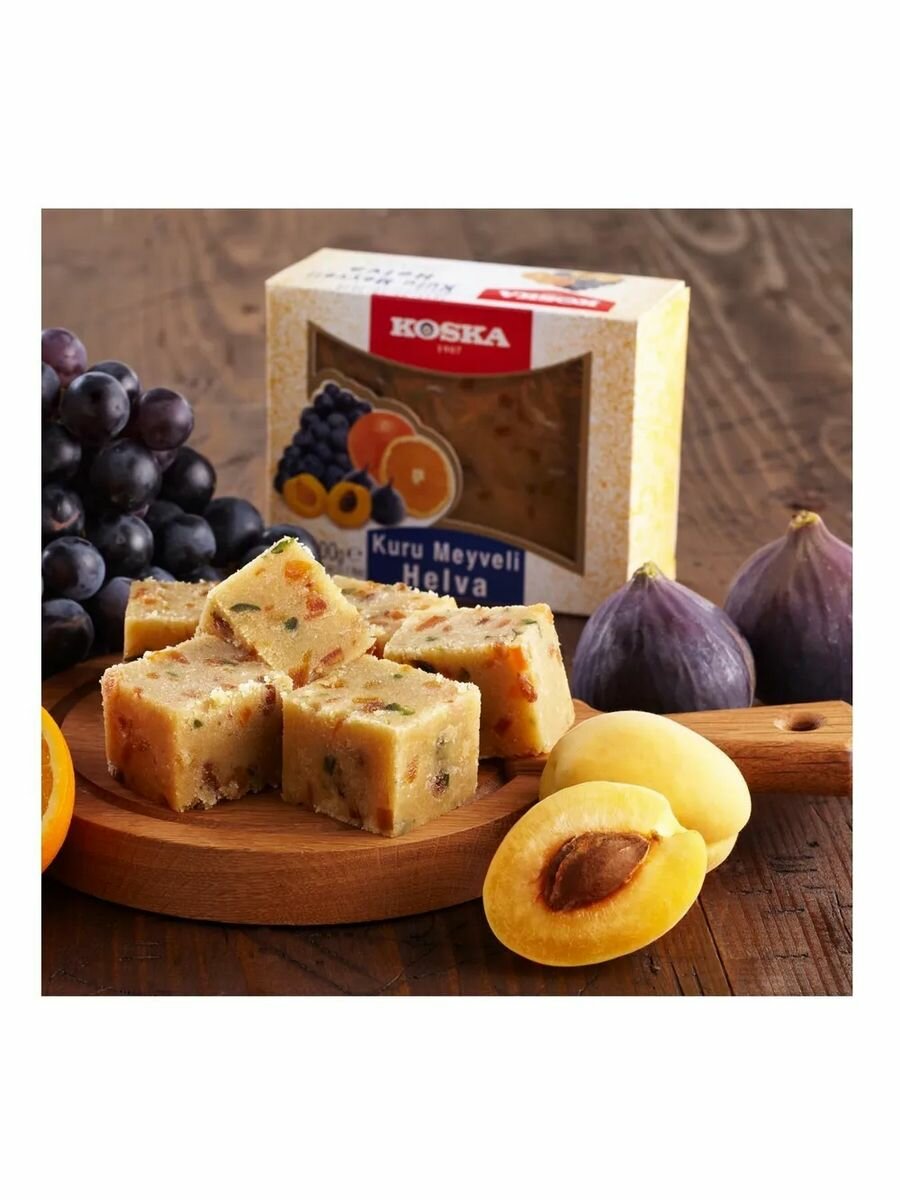 Халва летняя с сухофруктами, Koska, 200 г - фото №17