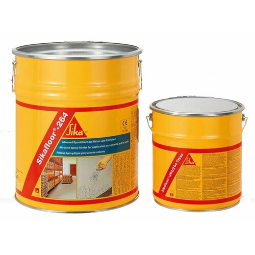 Sikafloor-264 Двухкомпонентное эпоксидное непроницаемое покрытие 30 кг