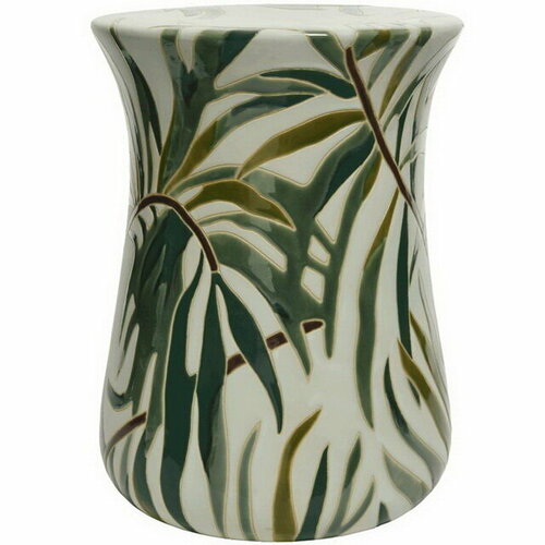 Kaemingk Керамический табурет Liana Leaf 4433 см 801469 10989₽
