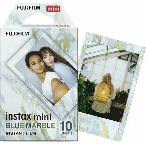 Fujifilm Instax Mini Blue Marble, 10