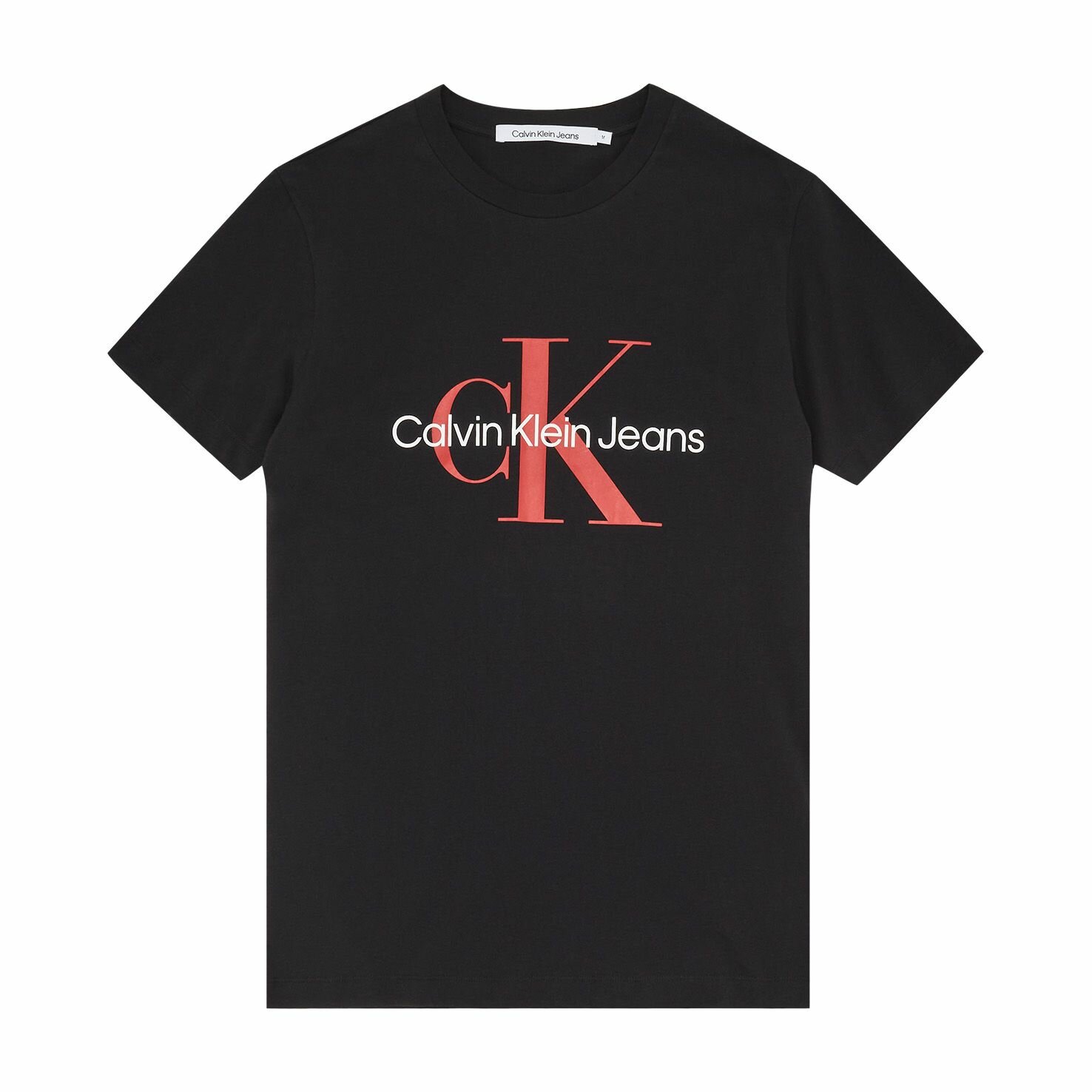 Футболка CALVIN KLEIN, размер TS, черный/красный