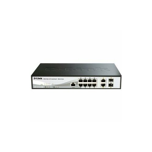 Коммутатор D-Link DGS-1210-10ME DGS-1210-10MEB 8G 2SFP упр 20498₽