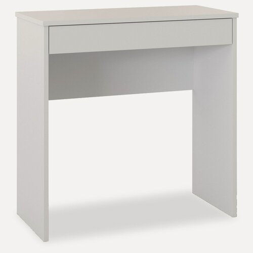 Изображение товара Стол письменный туалетный компактный Hesby Nice 75*35*75 см с выдвижным ящиком. Цвет: белый.