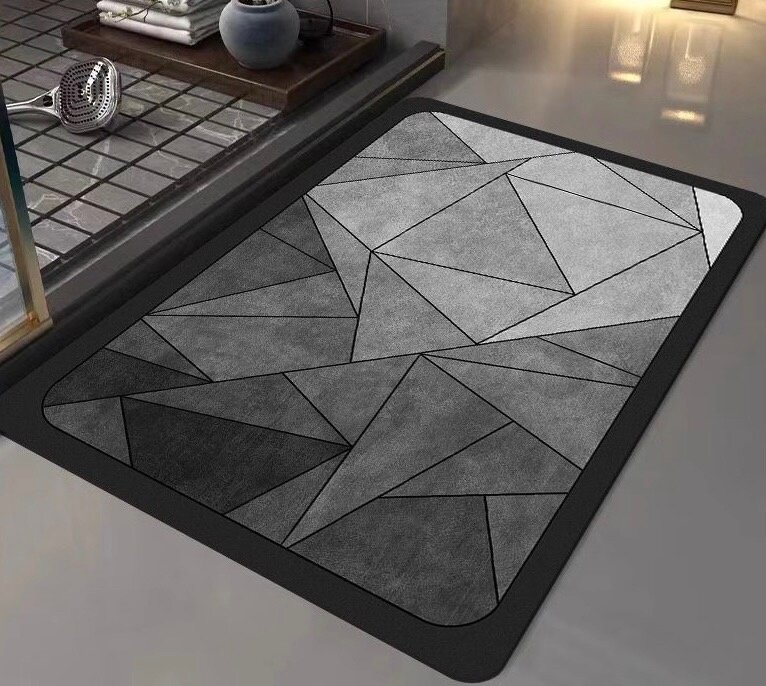 фото Диатомитовый коврик для ванной