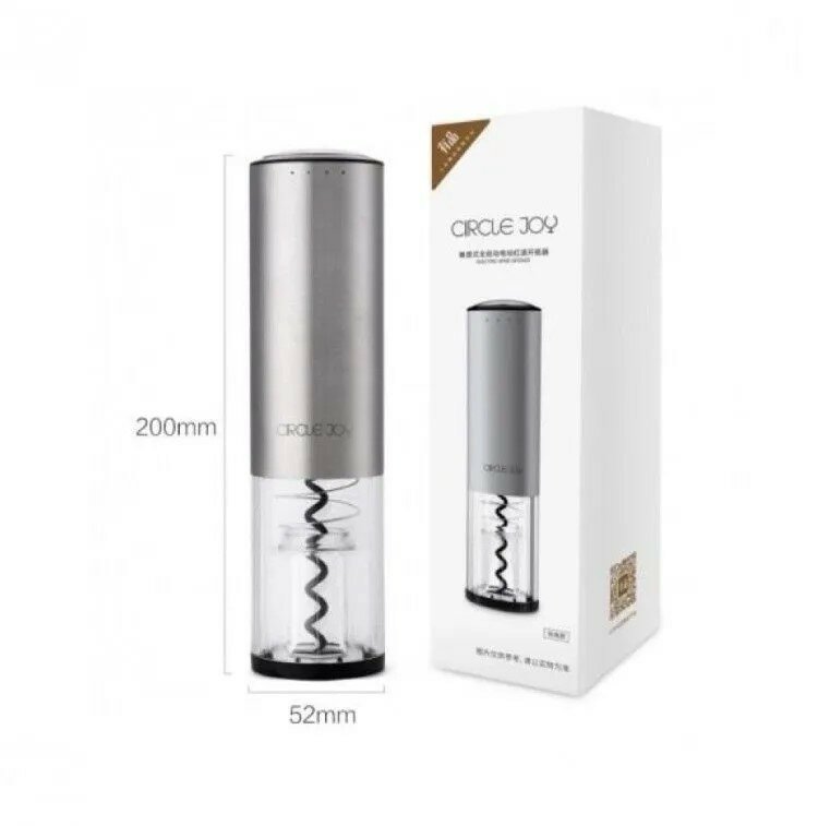 Картинки Электрический штопор Xiaomi Circle Joy Wine Opener (CJ-EKPQ02) серебристый