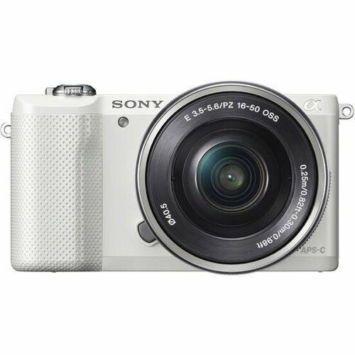 Фотоаппарат Sony Alpha A5000 Kit 16-50 mm белый 4295000₽