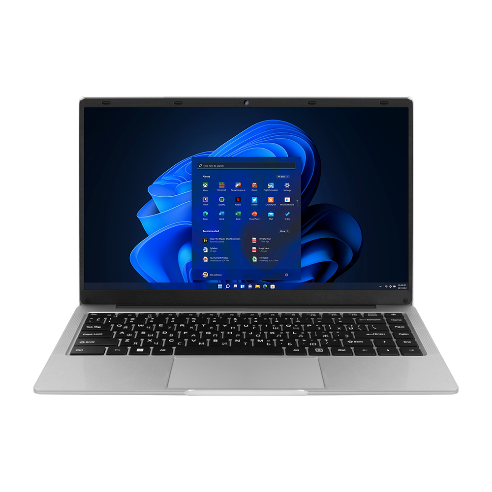 Ноутбук Ninkear N14 Air, 14-дюймовый Full HD IPS, Intel Celeron J4125, 8 ГБ ОЗУ + 256 ГБ SSD, нетбук с Windows 11
