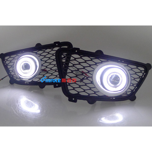 Линзованные противотуманные фары с дневными ходовыми огнями для KIA Sportage II 2008–2010