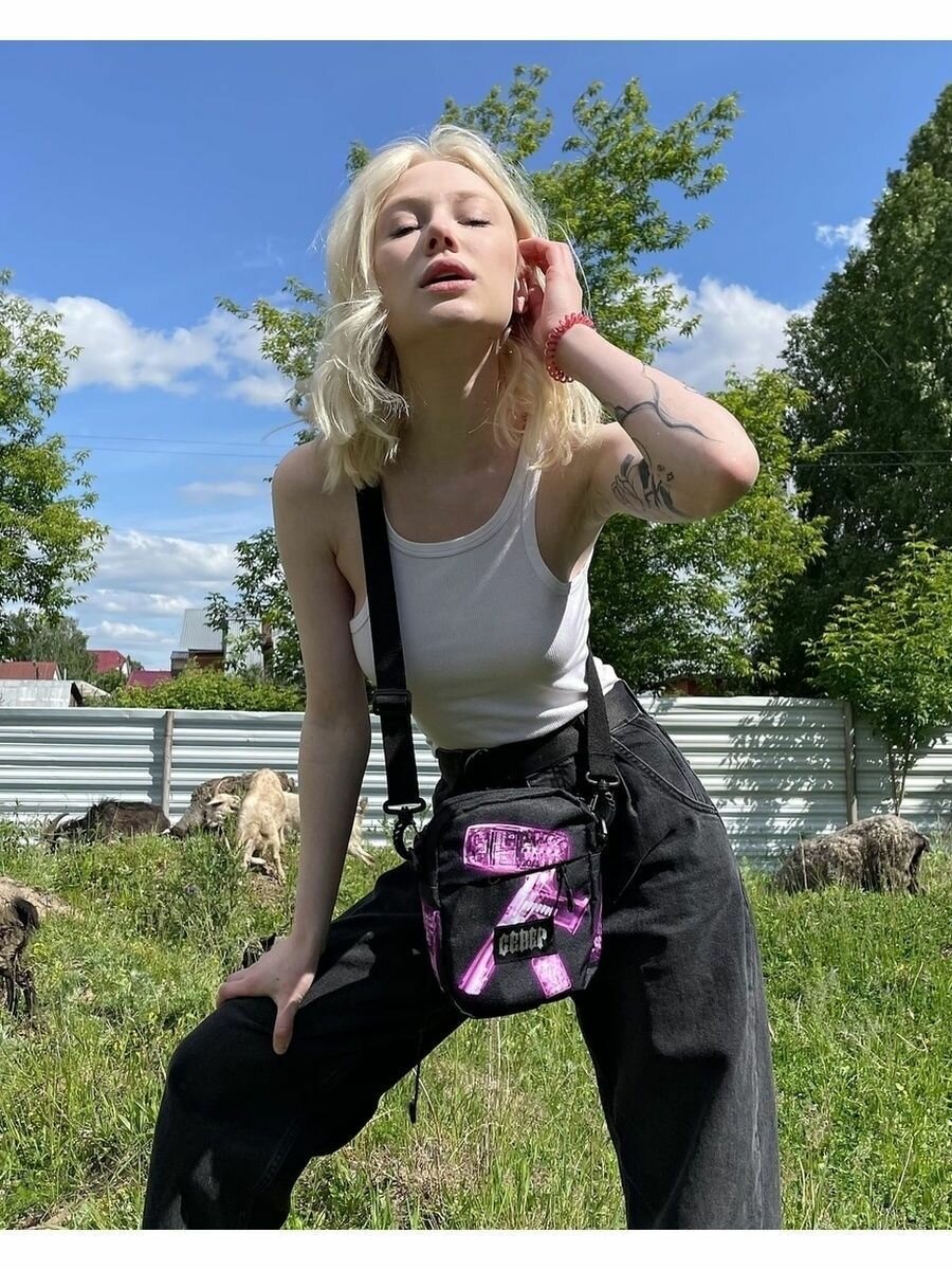 Сумка мессенджер Severcloth ing, розовый — фото 1