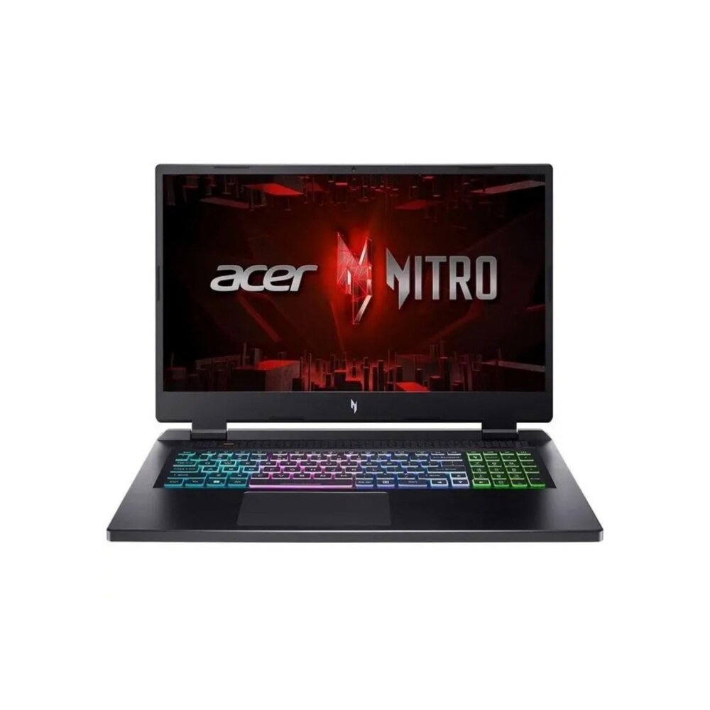 Ноутбук 17.3" IPS QHD Acer Nitro AN17-41-R8P3 black (AMD Ryzen 7 7735HS/16Gb/1Tb SSD/4050 6Gb/noOS) (NH. QL1CD.001)