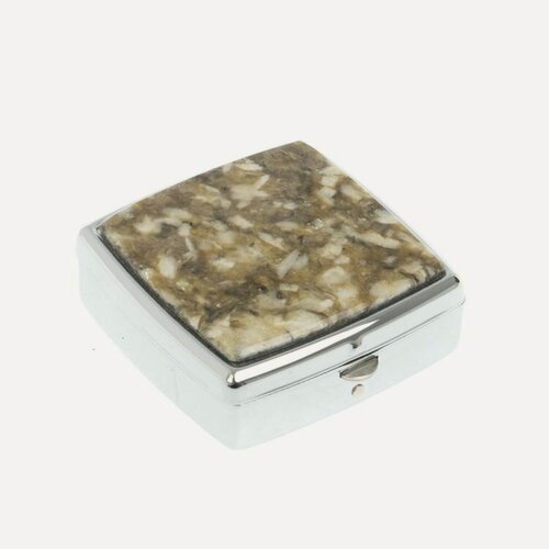 Изображение товара Таблетница на 2 отсека камень жельбертит 127851