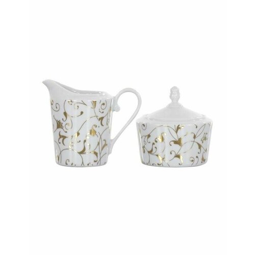 Сахарница 250мл и молочник 200мл COSMOPOLITAN, 2 пр.