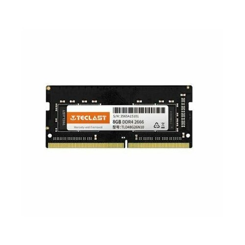 Оперативная память Teclast TLD48G26N10 TLD48G26N10 SO-DIMM DDR4 8 ГБ - DDR4 8 ГБх1шт 2666 МГц 16-18-18-36 1408200₽
