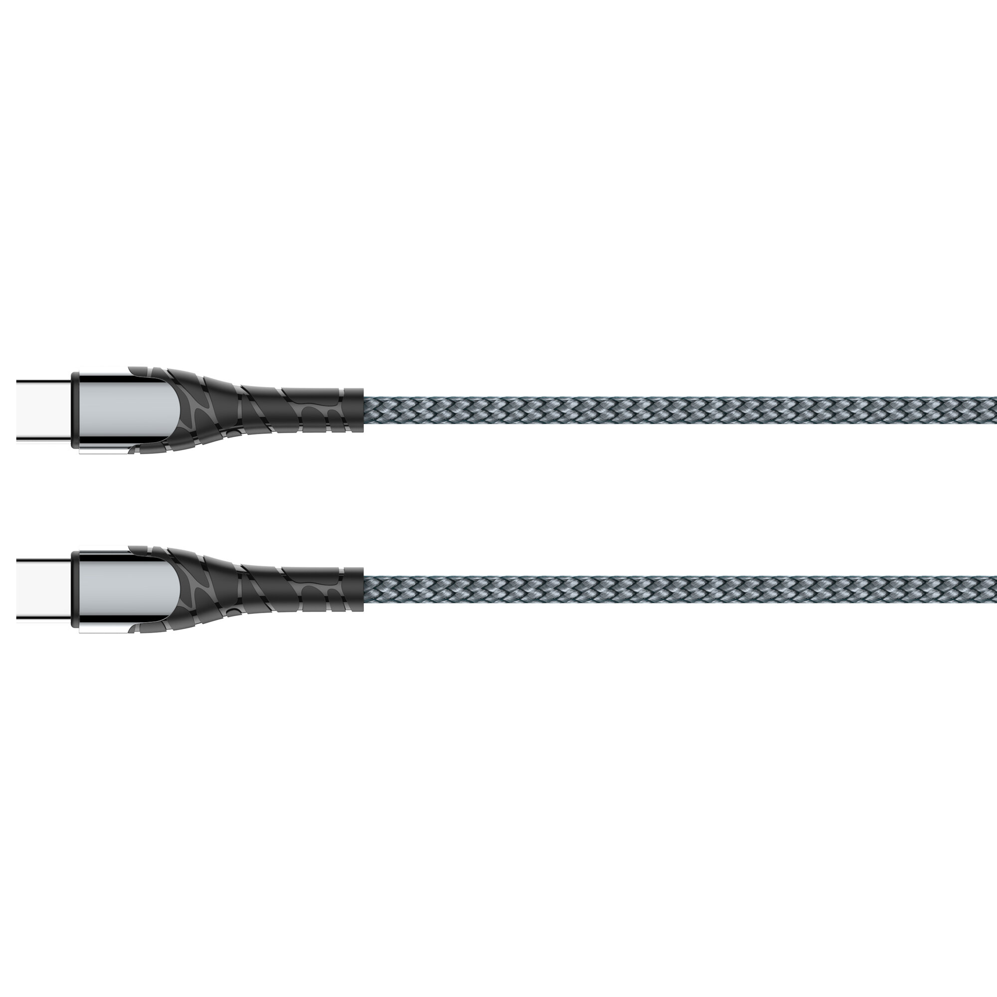 Кабель для быстрой зарядки LDNIO LC101 Type-C Type-C 1 метр, 65W, Нейлоновая оплетка — фото 1
