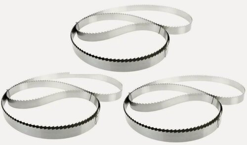 Изображение товара Ленточное полотно по металлу, пила M42 Realrez 2480 мм 27 мм, шаг 3/4", 3 шт