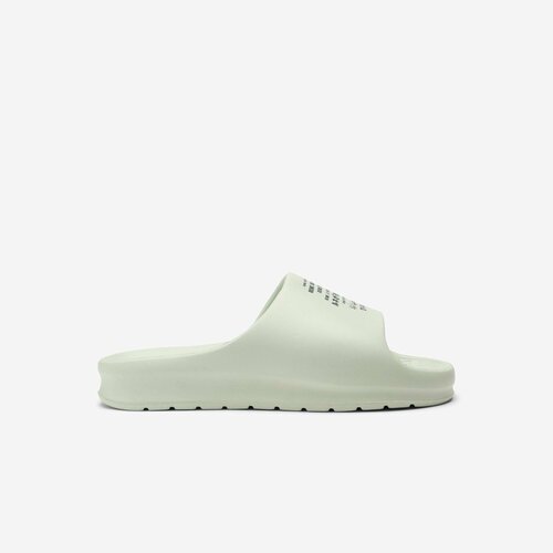 фото Шлепанцы lacoste serve slide, размер t7, светло-зеленый