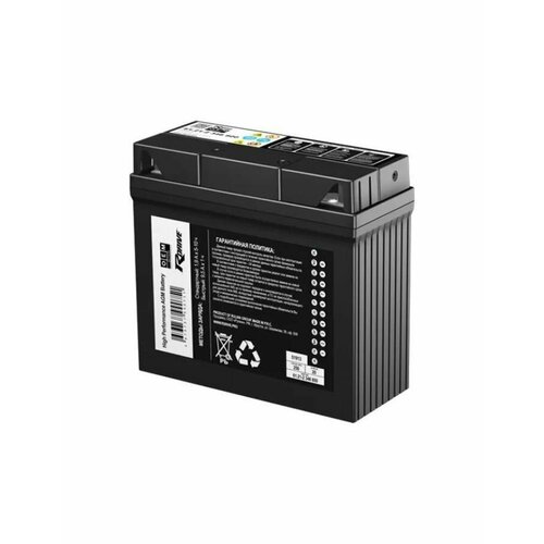 Аккумулятор автомобильный RDrive AGM 20Ah 250A ОП 51913 (61.21-2 346 800 BMW) (183x79x171)
