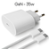 Зарядка для iPhone 15-16. Кабель Type C- Type C + Зарядный блок 3...