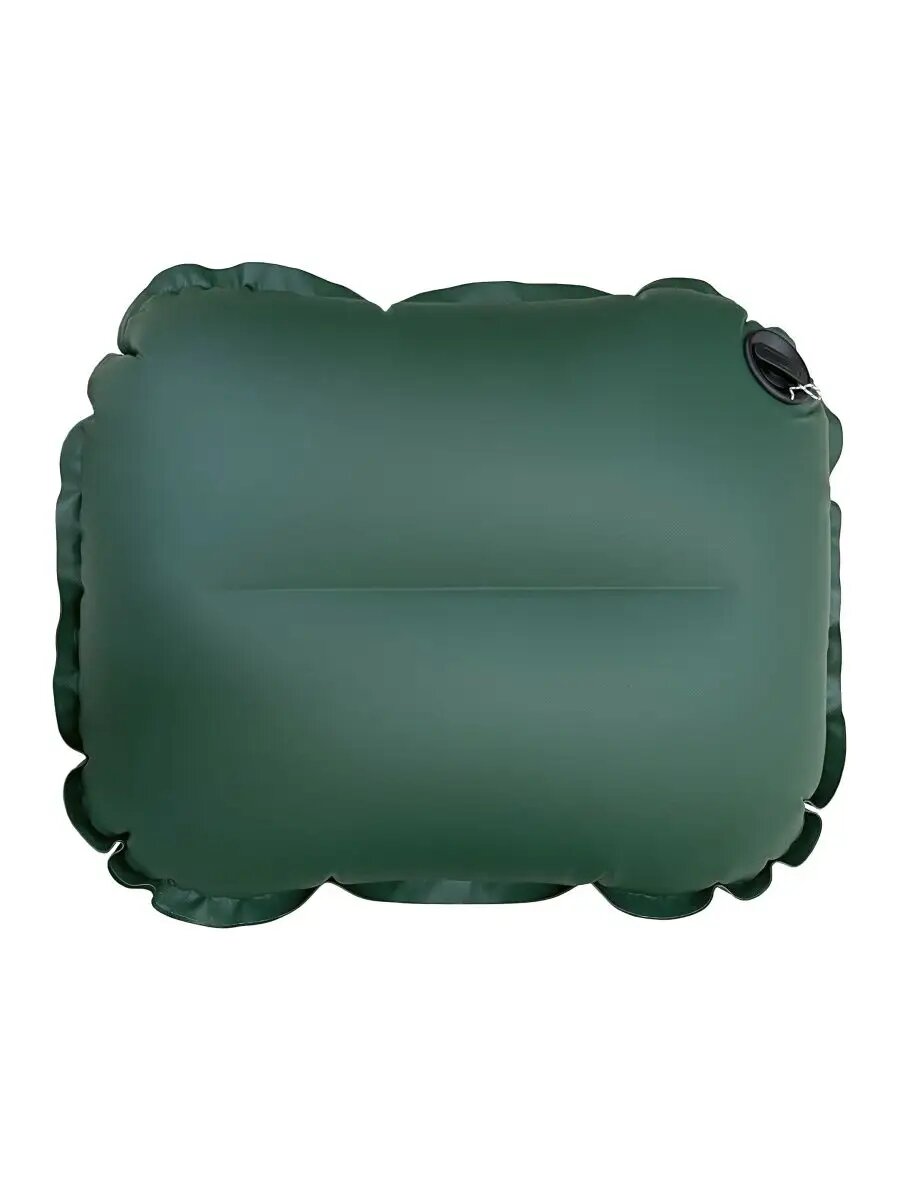 Надувное сиденье перегородка для лодки ПВХ зеленое прямоугольное — фото 1