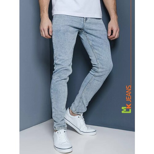 фото Джинсы зауженные mkjeans slim fit, размер 29