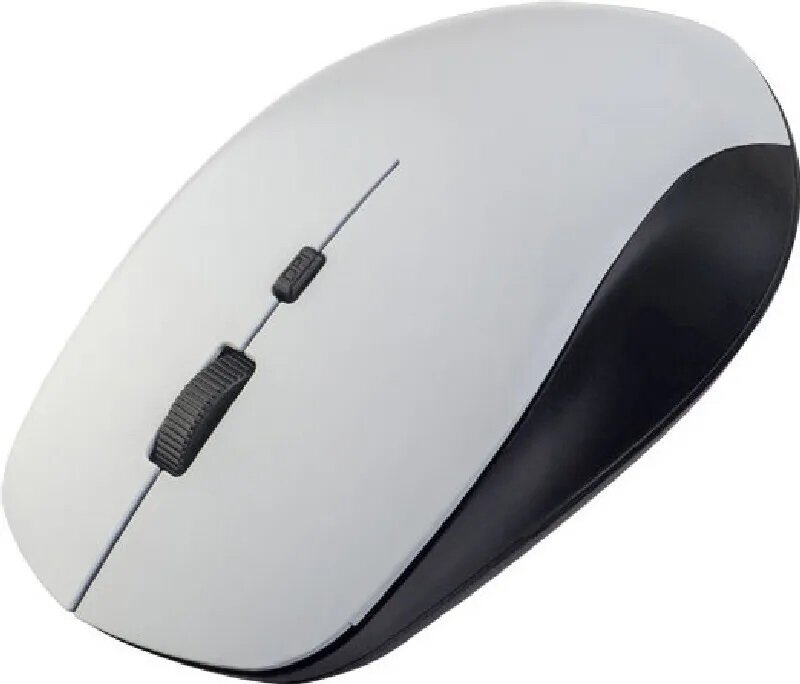 Мышь PERFEO PF-A4771 STRONG беспроводная, оптическая, белый/черный