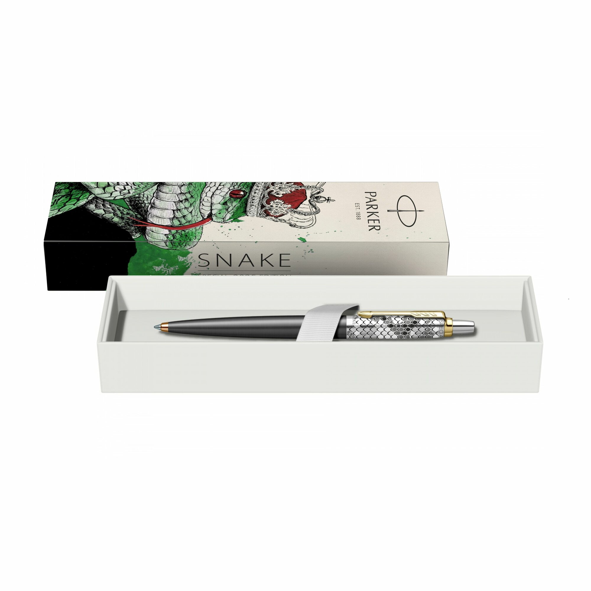 Ручка шариковая Parker Jotter SNAKE Special Edition в подарочной упаковке. S0098370_LE25 — фото 1