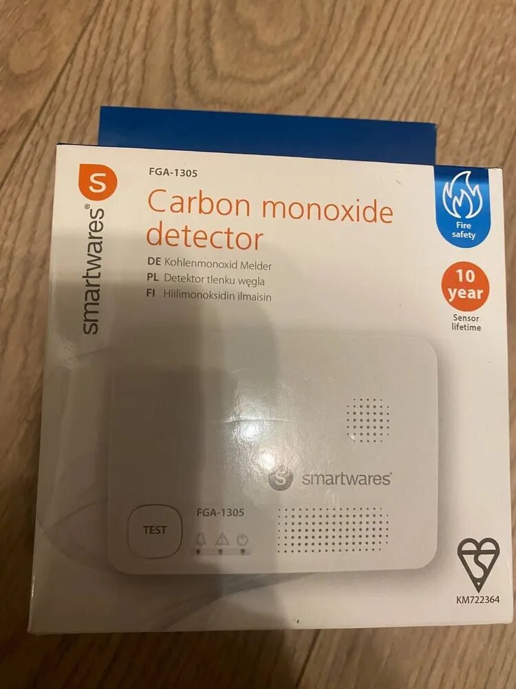 Детектор угарного газа Smartwares FGA-13051 — фото 1