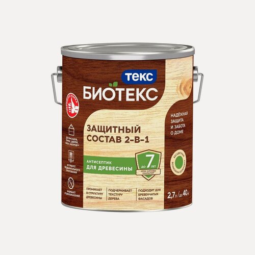 Изображение товара Антисептик Текс Bioteks Классик Универсал, бесцветный 2,7 л
