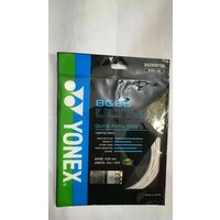 Yonex Струна для бадминтона BG66 ULTIMAX 0, 65 мм Высокоэластичная струна для бадминтона, white