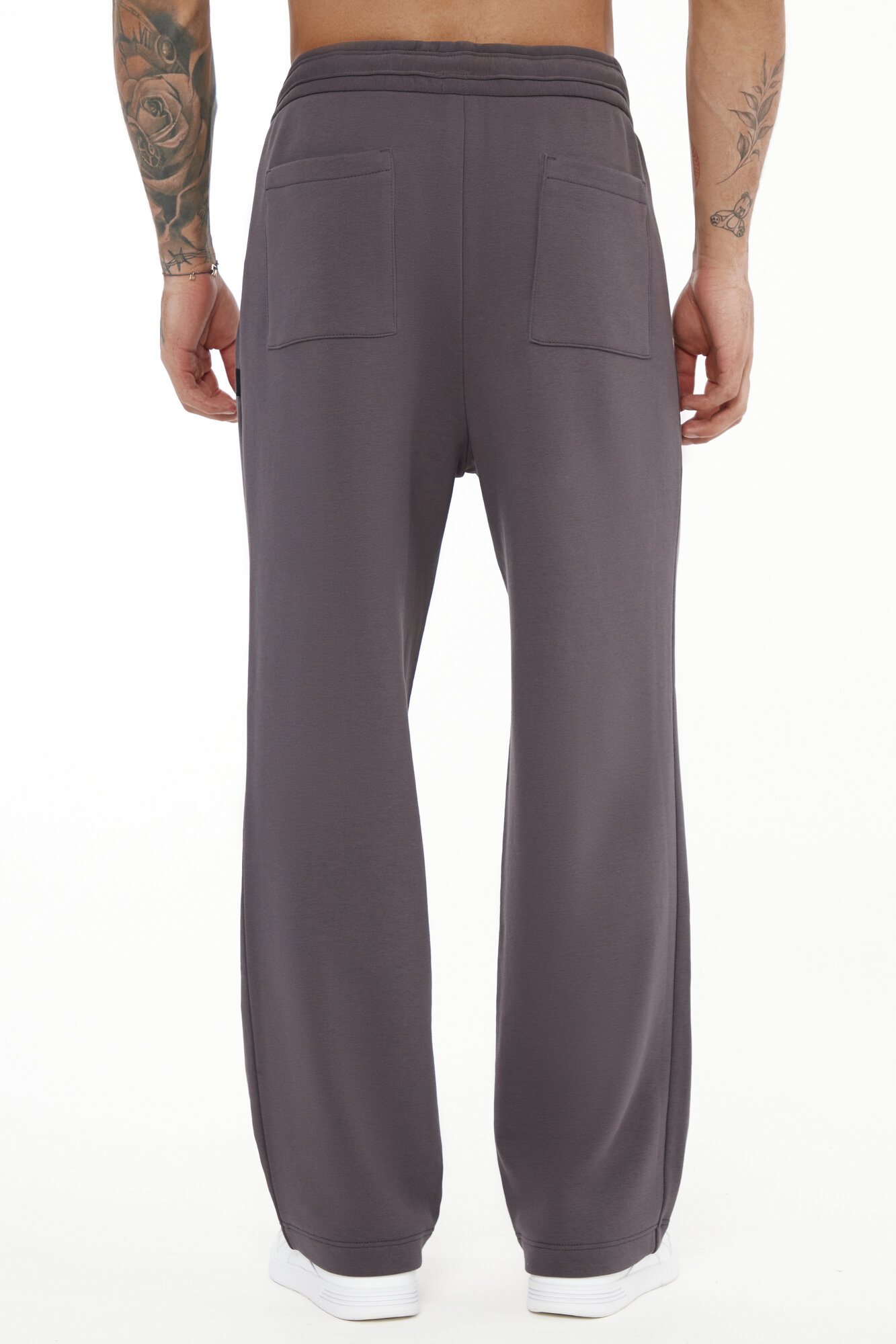 Брюки джоггеры СВЯТАЯ, размер S, серый — фото 1