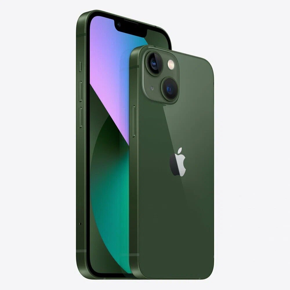 Смартфон Apple iPhone 13 mini 256 ГБ, nano SIM, Цвет: зелёный — фото 1